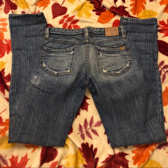 Lee Cooper Denim Button Fly Jeans - Picture 3 of 10